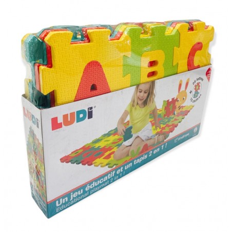 Comprar puzzle abecedario suelo de goma espuma de LUDI